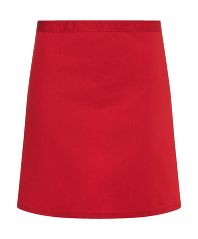 Karlowsky Waist Apron Basic 70 x 55 cm, Red, One Size bedrucken, Art.-Nr. 025674000