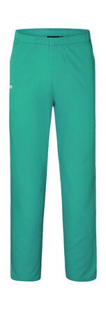 Karlowsky Slip-on Trousers Essential, Emerald Green, 3XL bedrucken, Art.-Nr. 026675018