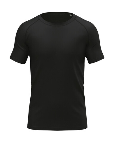 Stedman Seamless Sports-T for men, Black Opal, S bedrucken, Art.-Nr. 027051022