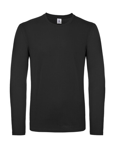 B & C #E150 LSL, Black, 3XL bedrucken, Art.-Nr. 027421018 B & C #E150 LSL, Black, 3XL bedrucken, Art.-Nr. 027421018