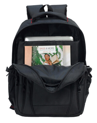 Shugon Stuttgart Laptop Backpack, Black, One Size bedrucken, Art.-Nr. 028381010