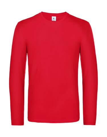 B & C #E190 LSL, Red, 4XL bedrucken, Art.-Nr. 028424009 B & C #E190 LSL, Red, 4XL bedrucken, Art.-Nr. 028424009