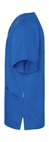 Karlowsky Men`s Slip-on Tunic Essential Short Sl., Royal Blue, S bedrucken, Art.-Nr. 028673083
