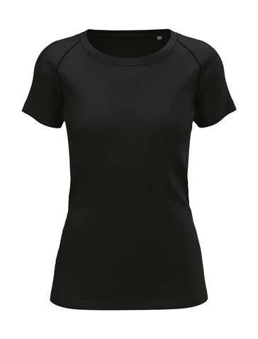 Stedman Seamless Sports-T for women, Black Opal, XS bedrucken, Art.-Nr. 029051021