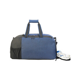 Shugon Marathon Sport Bag, Grey Melange/Black, One Size bedrucken, Art.-Nr. 029381550