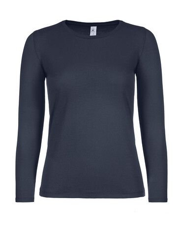 B &amp; C #E150 LSL /women, Navy, L bedrucken, Art.-Nr. 029422005