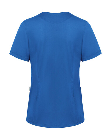 Karlowsky Ladies` Slip-on Tunic Essential Short Sl., Royal Blue, 2XL bedrucken, Art.-Nr. 029673087