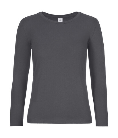 B & C #E190 LSL /women, Dark Grey, M bedrucken, Art.-Nr. 030421284 B & C #E190 LSL /women, Dark Grey, M bedrucken, Art.-Nr. 030421284