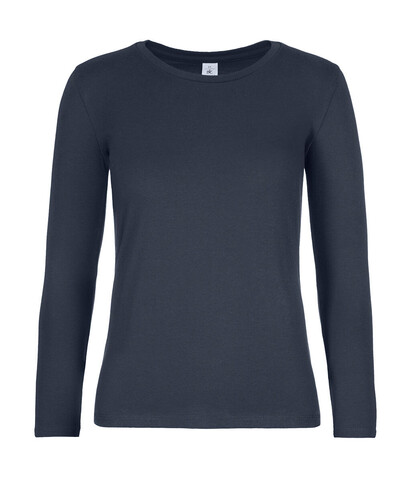 B & C #E190 LSL /women, Navy, M bedrucken, Art.-Nr. 030422004 B & C #E190 LSL /women, Navy, M bedrucken, Art.-Nr. 030422004