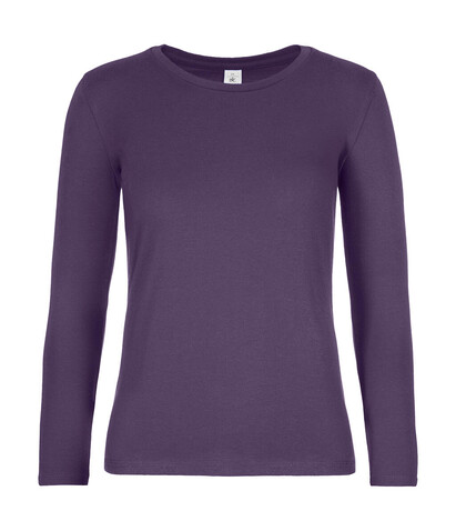 B &amp; C #E190 LSL /women, Urban Purple, XL bedrucken, Art.-Nr. 030423476