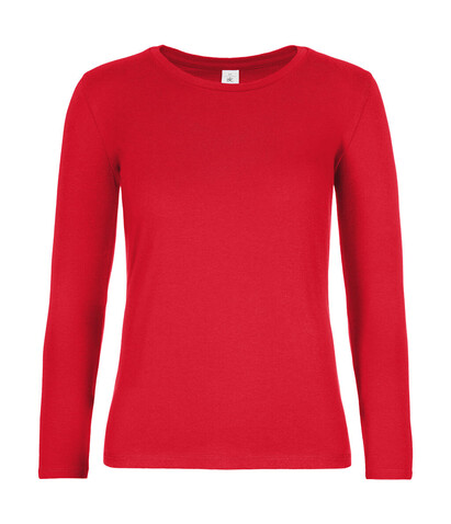 B &amp; C #E190 LSL /women, Red, 3XL bedrucken, Art.-Nr. 030424008