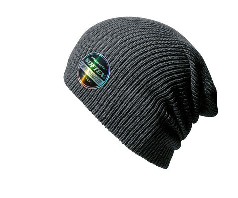 Result Caps Softex Beanie, Charcoal, One Size bedrucken, Art.-Nr. 031341300 Result Caps Softex Beanie, Charcoal, One Size bedrucken, Art.-Nr. 031341300