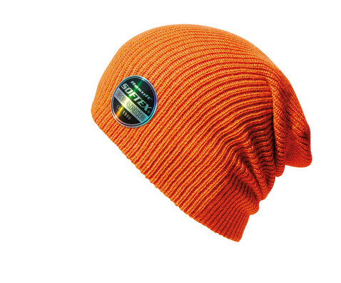 Result Caps Softex Beanie, Orange, One Size bedrucken, Art.-Nr. 031344100