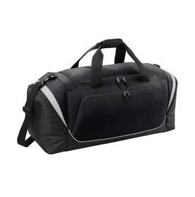Quadra Pro Team Jumbo Kit Bag, Black/Black/Light Grey, One Size bedrucken, Art.-Nr. 032301750