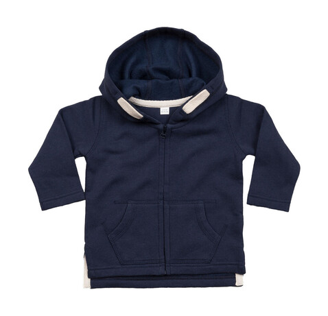 BabyBugz Baby Hoodie, Nautical Navy, 6-12 bedrucken, Art.-Nr. 032472013