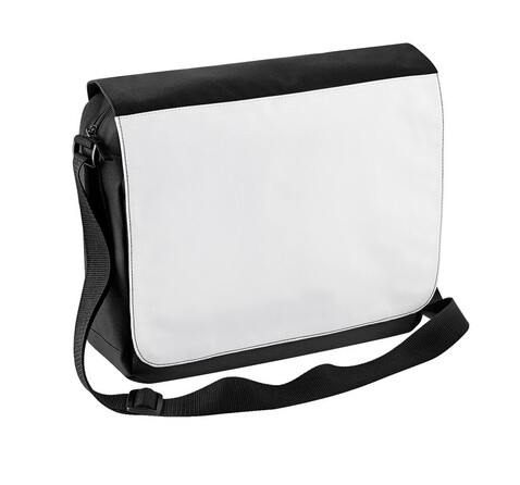 Bag Base Sublimation Messenger Bag, Black, One Size bedrucken, Art.-Nr. 033291010