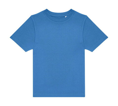 B &amp; C #E150 T-Shirt /kids, Azure, 3/4 (98/104) bedrucken, Art.-Nr. 034423103
