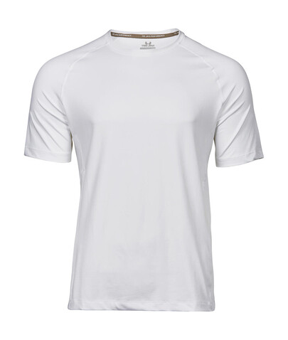 Tee Jays COOLdry Tee, White, 2XL bedrucken, Art.-Nr. 037540007