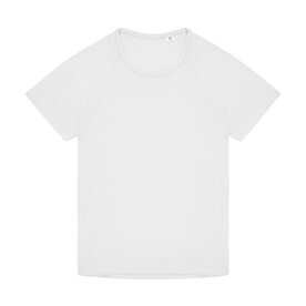 B &amp;amp; C Active T /kids, White, 5/6 (110/116) bedrucken, Art.-Nr. 038420004