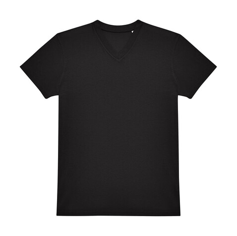 B &amp; C #E150 V T-Shirt, Black, L bedrucken, Art.-Nr. 039421014