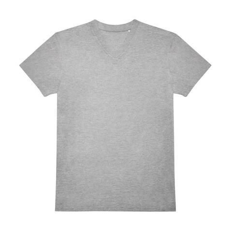 B &amp; C #E150 V T-Shirt, Sport Grey, XS bedrucken, Art.-Nr. 039421251