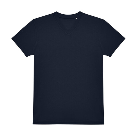 B &amp; C #E150 V T-Shirt, Navy, M bedrucken, Art.-Nr. 039422003