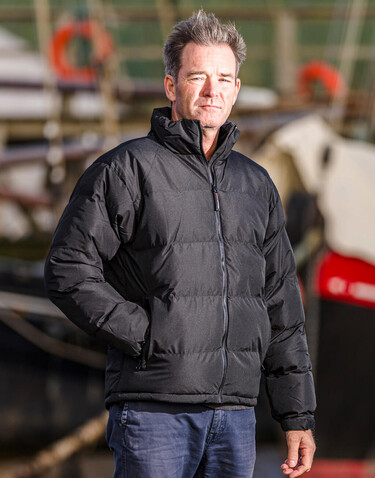 Result Holkam Down Feel Jacket, Navy, XL bedrucken, Art.-Nr. 040332006 Result Holkam Down Feel Jacket, Navy, XL bedrucken, Art.-Nr. 040332006