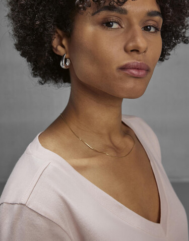 B &amp; C #E150 V T-Shirt /women, Amalfi Teal, S bedrucken, Art.-Nr. 040425232