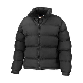 Result Ladies` Holkam Down Feel Jacket, Black, XS bedrucken, Art.-Nr. 041331012