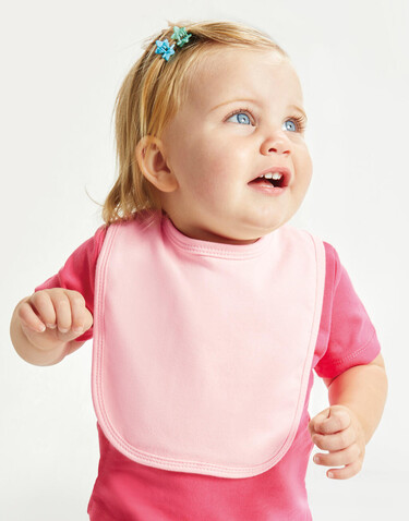 BabyBugz Baby Bib, Black, One Size bedrucken, Art.-Nr. 042471010