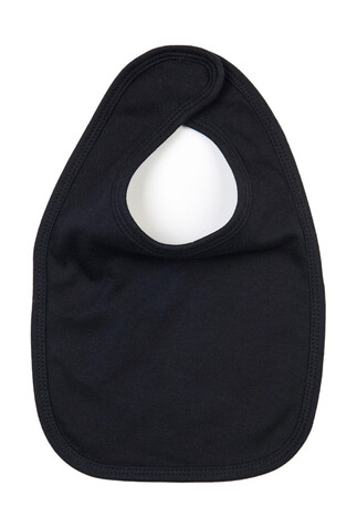 BabyBugz Baby Bib, Black, One Size bedrucken, Art.-Nr. 042471010