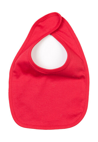 BabyBugz Baby Bib, Red, One Size bedrucken, Art.-Nr. 042474000