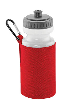 Quadra Water Bottle And Holder, Black, One Size bedrucken, Art.-Nr. 046301010