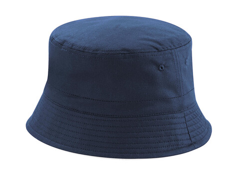 Beechfield Reversible Bucket Hat, French Navy/White, S/M bedrucken, Art.-Nr. 046692501