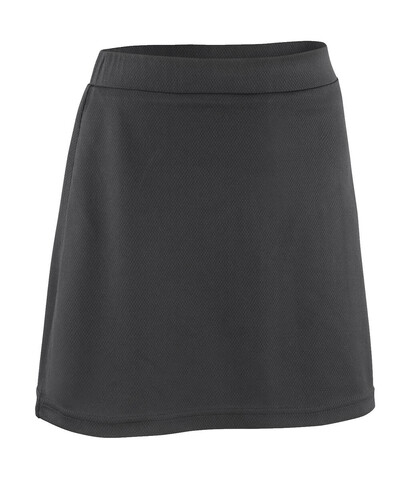 Result Spiro Junior Skort, Black, M (7-8, 128) bedrucken, Art.-Nr. 048331014