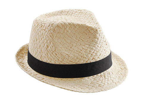 Beechfield Festival Trilby, Natural, S/M bedrucken, Art.-Nr. 048690081