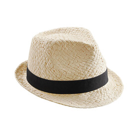 Beechfield Festival Trilby, Natural, S/M bedrucken, Art.-Nr. 048690081