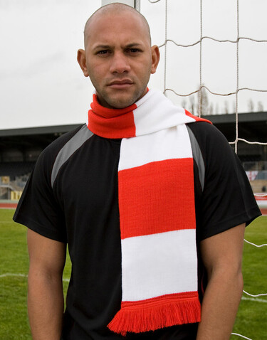 Result Team Scarf, Red/White, One Size bedrucken, Art.-Nr. 051334500