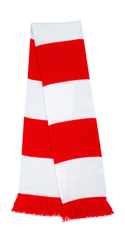 Result Team Scarf, Red/White, One Size bedrucken, Art.-Nr. 051334500
