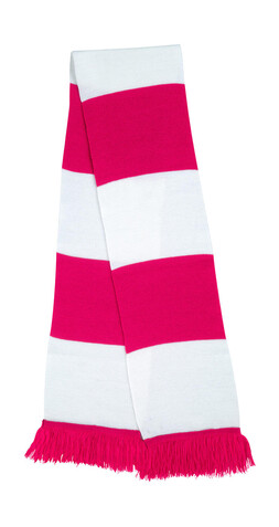 Result Team Scarf, Fuchsia/White, One Size bedrucken, Art.-Nr. 051334520