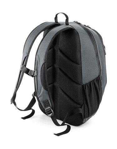 Quadra Endeavour Backpack, Jet Black, One Size bedrucken, Art.-Nr. 052301050