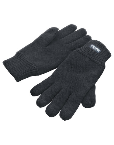 Result Fully Lined Thinsulate Gloves, Black, 2XL bedrucken, Art.-Nr. 052331018