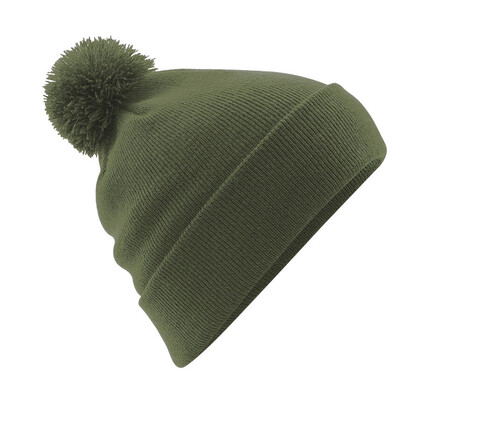 Beechfield Original Pom Pom Beanie, Moss Green, One Size bedrucken, Art.-Nr. 056695160 Beechfield Original Pom Pom Beanie, Moss Green, One Size bedrucken, Art.-Nr. 056695160