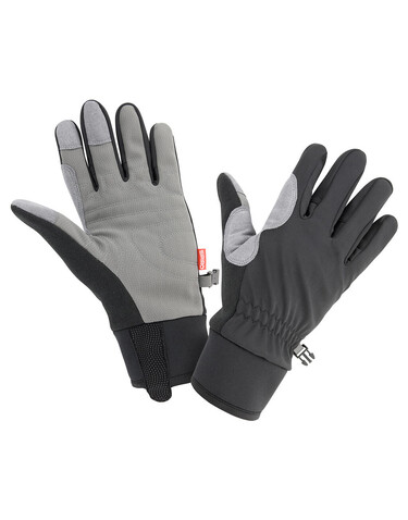 Result Spiro Winter Gloves, Black/Grey, XS bedrucken, Art.-Nr. 058331512