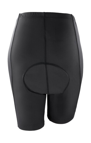 Result Ladies` Padded Bike Shorts, Black, S (10) bedrucken, Art.-Nr. 063331013
