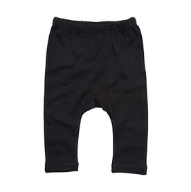 BabyBugz Baby Plain Leggings, Black, 3-6 bedrucken, Art.-Nr. 064471012