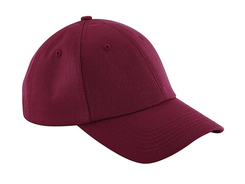 Beechfield Authentic Baseball Cap, Burgundy, One Size bedrucken, Art.-Nr. 064694480
