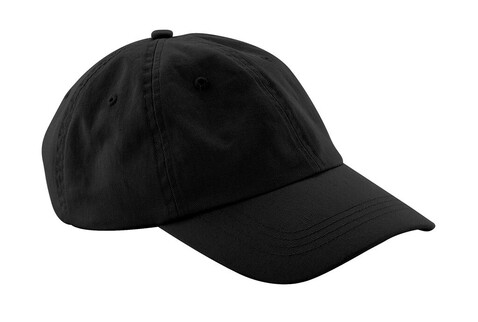 Beechfield Low Profile 6 Panel Dad Cap, Black, One Size bedrucken, Art.-Nr. 066691010