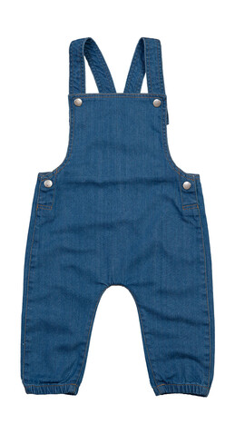 BabyBugz Baby Rocks Denim Dungarees, Denim Blue, 6-12 bedrucken, Art.-Nr. 068473083