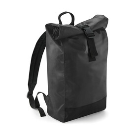 Bag Base Tarp Roll Top Backpack, Black, One Size bedrucken, Art.-Nr. 070291010 Bag Base Tarp Roll Top Backpack, Black, One Size bedrucken, Art.-Nr. 070291010